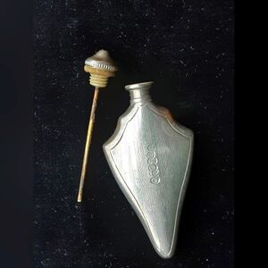 Vintage antique perfume vial sterling